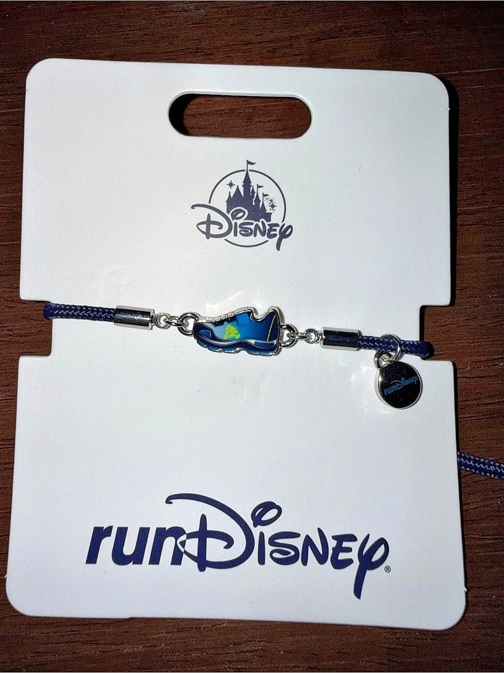 Disney RunDisney bracelet Blue & Silver Bracelet NWT